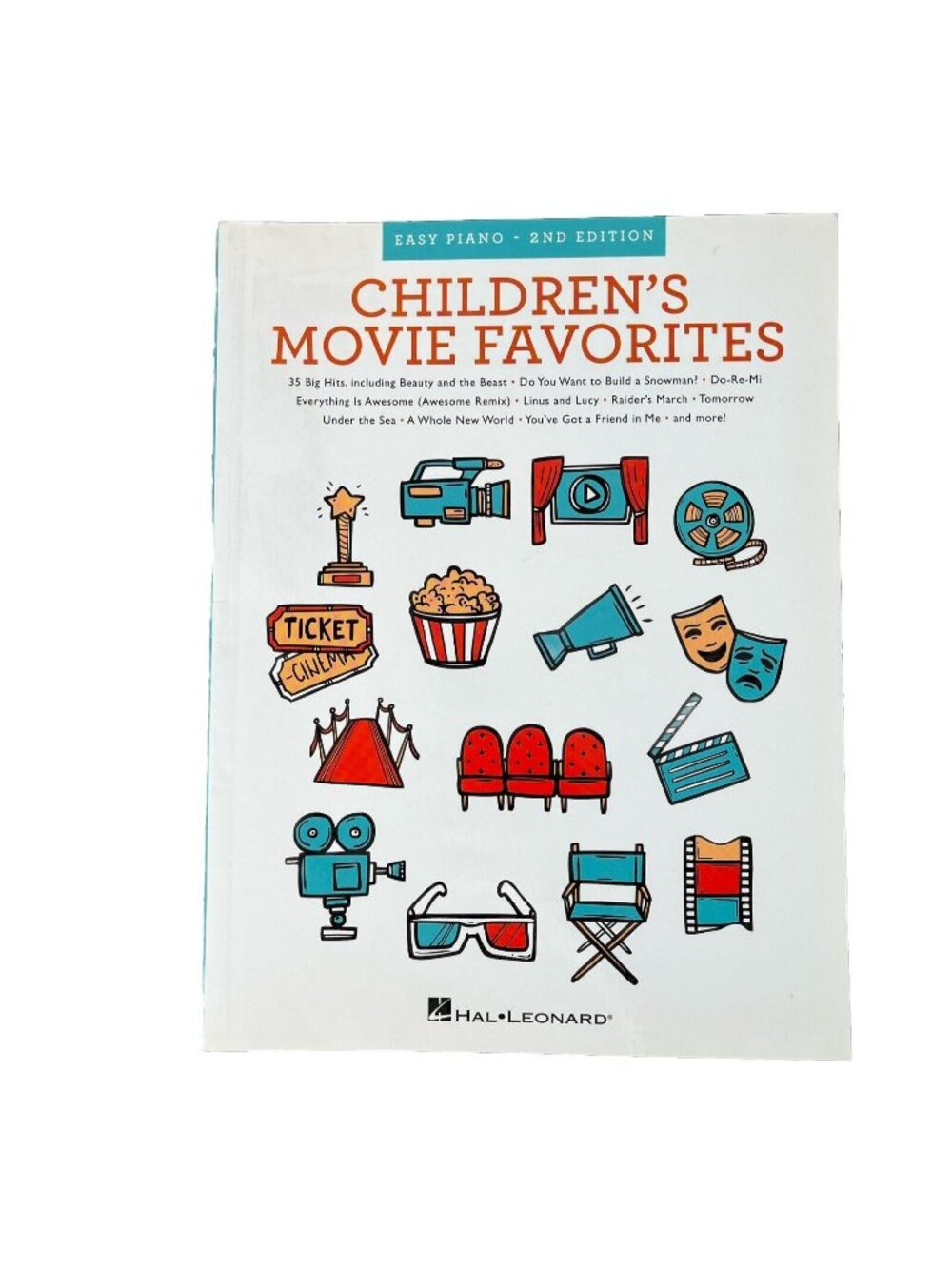 Children's Movie Favorites - 2nd Edition: Easy Piano New Hal Leonard